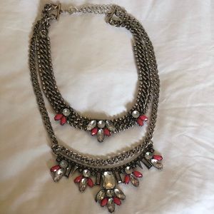 Necklace with stones